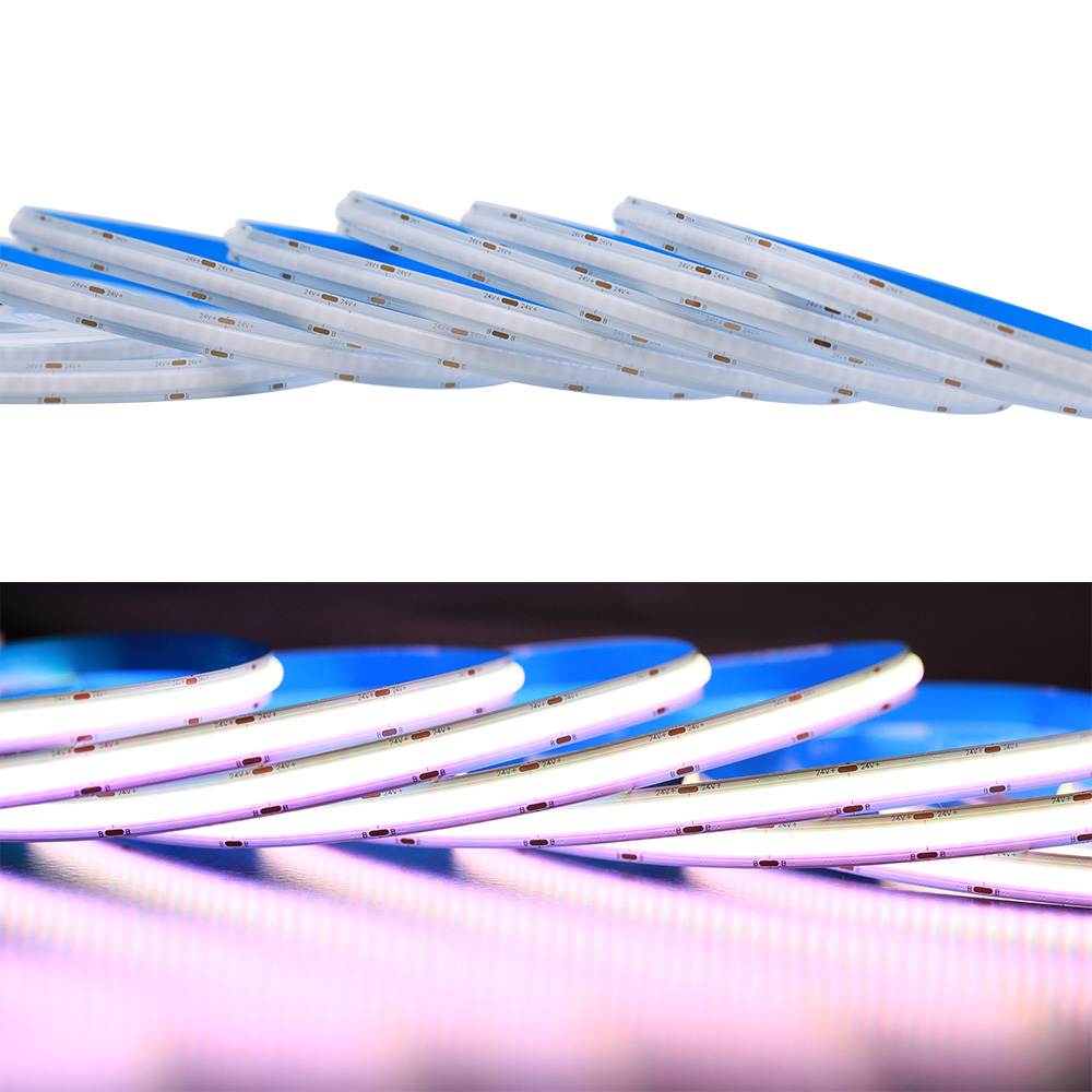 12/24V COB Light RGB LED Strip Color Changing 576LEDs/m 12/24V COB Light RGB LED Strip Color Changing 576LEDs/m